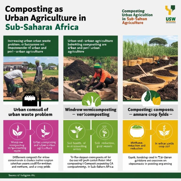 Composting as a Sustainable Solution for Urban Agriculture in Sub-Saharan Africa