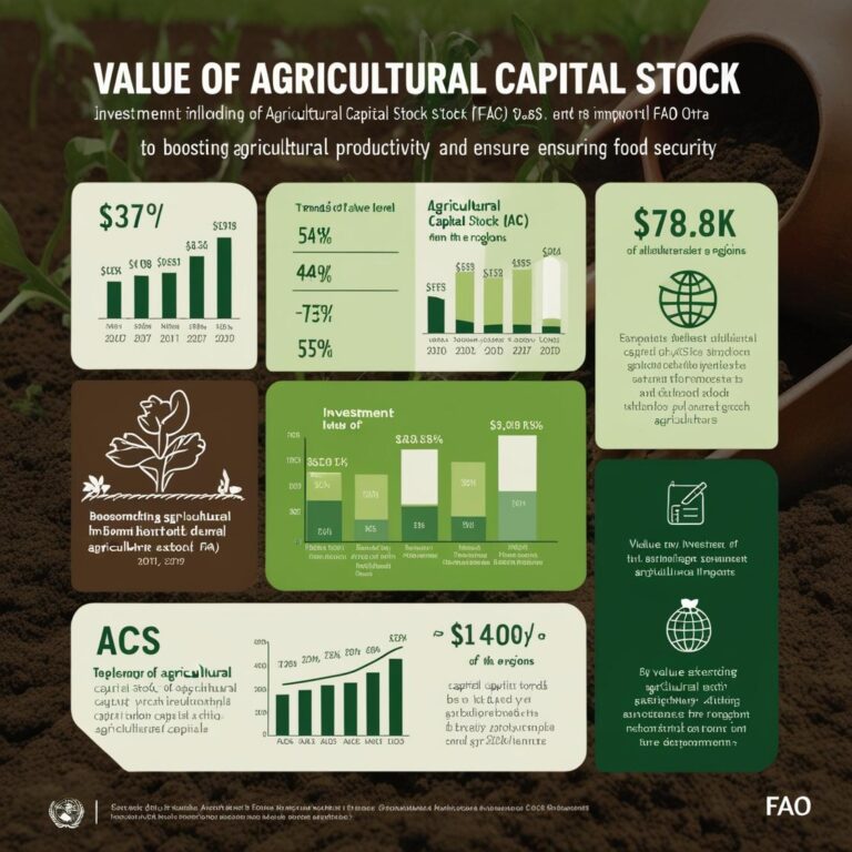 Calculating the Value of Assets ~ Agricultural Capital Stock